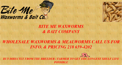 Desktop Screenshot of bitemewaxworms.com